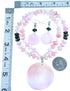 Sterling Silver Multicolor Southwest Bead Necklace And Earrings Set RX114180